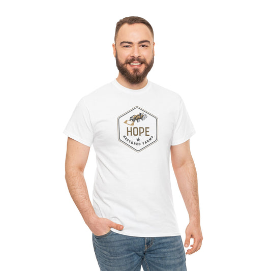 Hope-Inspired Unisex Heavy Cotton Tee, Casual Wear, Gift for Friends, Everyday Style, Positive Vibes, Unisex T-Shirt